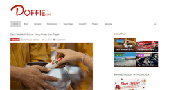 Desktop Screenshot of doffie.com